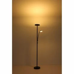 Globo ERNST Stehleuchte LED Schwarz, 1-flammig -LED Leuchten Verkäufe globo ernst stehleuchte 59092 7