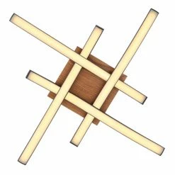 Globo EVITA Deckenleuchte LED Schwarz, Holzoptik, 1-flammig 11 Globo EVITA Deckenleuchte LED Schwarz, Holzoptik, 1-flammig -LED Leuchten Verkäufe globo evita deckenleuchte 67171 20 3