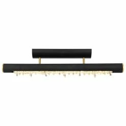 Globo FELICITAS Deckenleuchte LED Schwarz, 1-flammig -LED Leuchten Verkäufe globo felicitas deckenleuchte 15354 15db 3