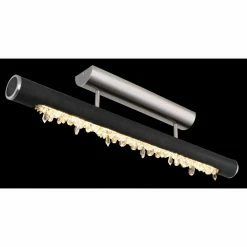 Globo FELICITAS Deckenleuchte LED Nickel-Matt, Schwarz, 1-flammig -LED Leuchten Verkäufe globo felicitas deckenleuchte 15354 15dn 2