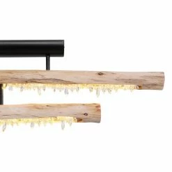 Globo FELICITAS Deckenleuchte LED Schwarz, 1-flammig -LED Leuchten Verkäufe globo felicitas deckenleuchte 15354 30d 5