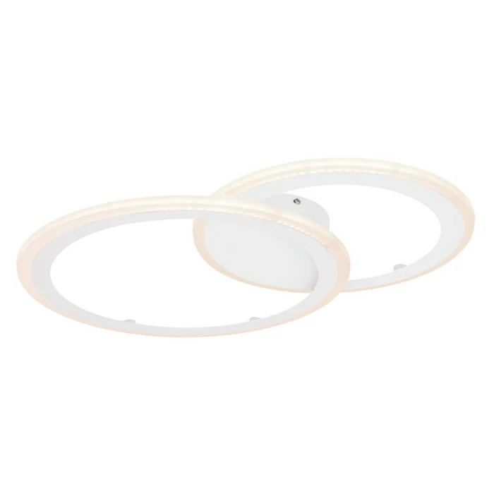 Globo FENNA Deckenleuchte LED Weiß, 1-flammig, Fernbedienung 1 Globo FENNA Deckenleuchte LED Weiß, 1-flammig, Fernbedienung