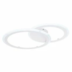 Globo FENNA Deckenleuchte LED Weiß, 1-flammig, Fernbedienung 18 Globo FENNA Deckenleuchte LED Weiß, 1-flammig, Fernbedienung -LED Leuchten Verkäufe globo fenna deckenleuchte 67120 40 8