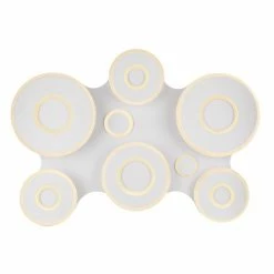 Globo FLAVETTO Deckenleuchte LED Wei&szlig;, 1-flammig, Fernbedienung -LED Leuchten Verkäufe globo flavetto deckenleuchte 48271 100 3