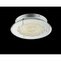 Globo FORMOSA Deckenleuchte LED Chrom, 1-flammig