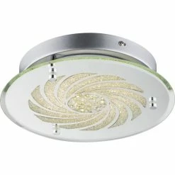 Globo FORMOSA Deckenleuchte LED Chrom, 1-flammig -LED Leuchten Verkäufe globo formosa deckenleuchte 49230 12 4