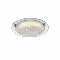 Globo Froo Deckenleuchte LED Chrom, 1-flammig