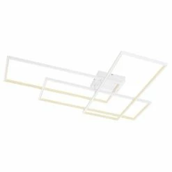 Globo GABRIEL Deckenleuchte LED Wei&szlig;, 1-flammig