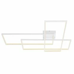 Globo GABRIEL Deckenleuchte LED Wei&szlig;, 1-flammig -LED Leuchten Verkäufe globo gabriel deckenleuchte 67227 100w 2