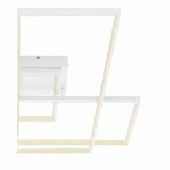 Globo GABRIEL Deckenleuchte LED Wei&szlig;, 1-flammig -LED Leuchten Verkäufe globo gabriel deckenleuchte 67227 100w 4