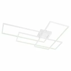 Globo GABRIEL Deckenleuchte LED Wei&szlig;, 1-flammig -LED Leuchten Verkäufe globo gabriel deckenleuchte 67227 100w 6