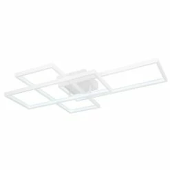 Globo GABRIEL Deckenleuchte LED Wei&szlig;, 1-flammig, Fernbedienung -LED Leuchten Verkäufe globo gabriel deckenleuchte 67227 40wsh 4