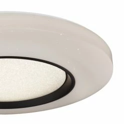 Globo GELLO Deckenleuchte LED Schwarz, Wei&szlig;, 1-flammig -LED Leuchten Verkäufe globo gello deckenleuchte 48916 56 3