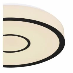 Globo GEORGIA Deckenleuchte LED Wei&szlig;, 1-flammig, Fernbedienung, Farbwechsler -LED Leuchten Verkäufe globo georgia deckenleuchte 48027 30sh 2