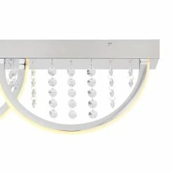 Globo GERT Deckenleuchte LED Wei&szlig;, 1-flammig, Farbwechsler -LED Leuchten Verkäufe globo gert deckenleuchte 67104 14 5
