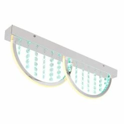 Globo GERT Deckenleuchte LED Wei&szlig;, 1-flammig, Farbwechsler -LED Leuchten Verkäufe globo gert deckenleuchte 67104 14 7