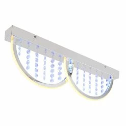 Globo GERT Deckenleuchte LED Wei&szlig;, 1-flammig, Farbwechsler -LED Leuchten Verkäufe globo gert deckenleuchte 67104 14 8