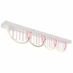 Globo GERT Deckenleuchte LED Wei&szlig;, 1-flammig, Farbwechsler -LED Leuchten Verkäufe globo gert deckenleuchte 67104 28 6