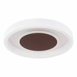 Globo GOFFI Deckenleuchte LED Wei&szlig;, 1-flammig, Fernbedienung -LED Leuchten Verkäufe globo goffi deckenleuchte 48398 40 2