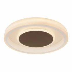 Globo GOFFI Deckenleuchte LED Wei&szlig;, 1-flammig, Fernbedienung -LED Leuchten Verkäufe globo goffi deckenleuchte 48398 40 6