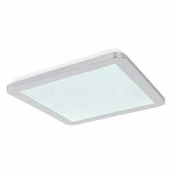 Globo GUSSAGO Deckenpanel LED Chrom, 1-flammig -LED Leuchten Verkäufe globo gussago deckenpanel 41561 18 6