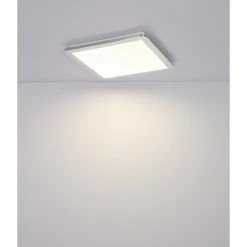 Globo GUSSAGO Deckenpanel LED Chrom, 1-flammig -LED Leuchten Verkäufe globo gussago deckenpanel 41561 18 8