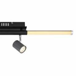 Globo HL Deckenleuchte LED Schwarz, 1-flammig -LED Leuchten Verkäufe globo hl deckenleuchte 17011d 4