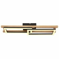 Globo ILLA Deckenleuchte LED Schwarz, 1-flammig -LED Leuchten Verkäufe globo illa deckenleuchte 67266d 2