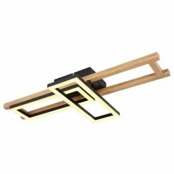 Globo ILLA Deckenleuchte LED Schwarz, 1-flammig -LED Leuchten Verkäufe globo illa deckenleuchte 67266d 5