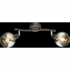 Globo Isla Deckenstrahler LED Bronze, 2-flammig