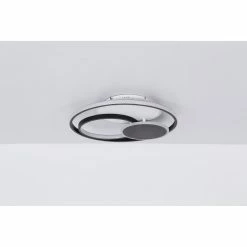 Globo JACK Deckenleuchte LED Schwarz, Wei&szlig;, 1-flammig -LED Leuchten Verkäufe globo jack deckenleuchte 48444 45 8