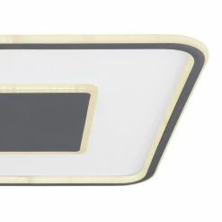 Globo JACK Deckenpanel LED Wei&szlig;, 1-flammig, Fernbedienung -LED Leuchten Verkäufe globo jack deckenpanel 48445 46 4