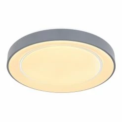 Globo JADA Deckenleuchte LED Schwarz, 1-flammig, Fernbedienung -LED Leuchten Verkäufe globo jada deckenleuchte 48277 36 4