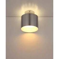 Globo JENNY Deckenleuchte LED Nickel-Matt, 1-flammig -LED Leuchten Verkäufe globo jenny deckenleuchte 12015n 8