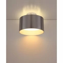 Globo JENNY Deckenleuchte LED Nickel-Matt, 1-flammig -LED Leuchten Verkäufe globo jenny deckenleuchte 12016n 8