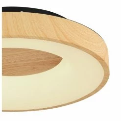 Globo JOLLI Deckenleuchte LED Schwarz, 1-flammig, Fernbedienung -LED Leuchten Verkäufe globo jolli deckenleuchte 41758 30 4