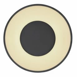 Globo JOLLI Deckenleuchte LED Schwarz, 1-flammig, Fernbedienung -LED Leuchten Verkäufe globo jolli deckenleuchte 41758 30b 3