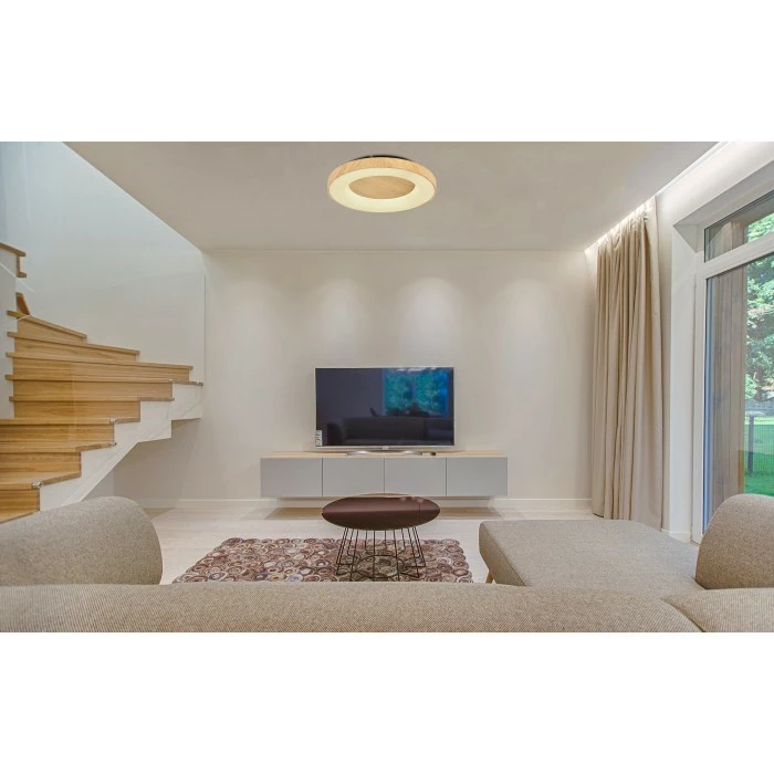 Globo JOLLI Deckenleuchte LED Schwarz, 1-flammig, Fernbedienung 1 Globo JOLLI Deckenleuchte LED Schwarz, 1-flammig, Fernbedienung