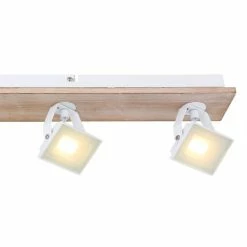 Globo JOYA Deckenleuchte LED Wei&szlig;, Holz hell, 4-flammig -LED Leuchten Verkäufe globo joya deckenleuchte 56247 4w 3