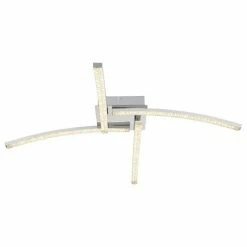 Globo JULES Deckenleuchte LED Chrom, 1-flammig -LED Leuchten Verkäufe globo jules deckenleuchte 67169 24ip 4