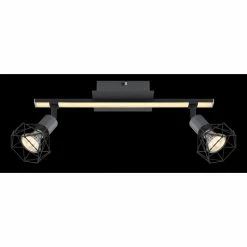 Globo JUTTA Deckenleuchte LED Schwarz, 1-flammig -LED Leuchten Verkäufe globo jutta deckenleuchte 57035 2 9