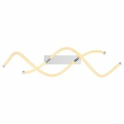 Globo KAIA Deckenleuchte LED Chrom, 1-flammig -LED Leuchten Verkäufe globo kaia deckenleuchte 65002 20 3