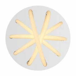 Globo KAIA Deckenleuchte LED Chrom, 1-flammig 6 Globo KAIA Deckenleuchte LED Chrom, 1-flammig -LED Leuchten Verkäufe globo kaia deckenleuchte 65002 40 2