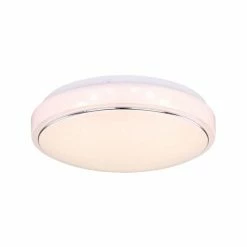 Globo KALLE Deckenleuchte LED Wei&szlig;, 1-flammig