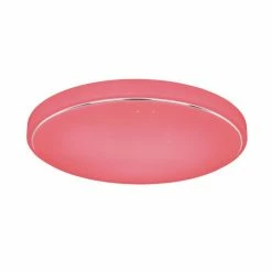 Globo KALLE Deckenleuchte LED Wei&szlig;, 1-flammig, Fernbedienung, Farbwechsler -LED Leuchten Verkäufe globo kalle deckenleuchte 48408 40 7