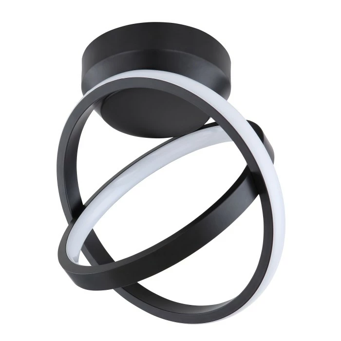 Globo KAMILLA Deckenleuchte LED Schwarz, 1-flammig 2 Globo KAMILLA Deckenleuchte LED Schwarz, 1-flammig – Bild 2