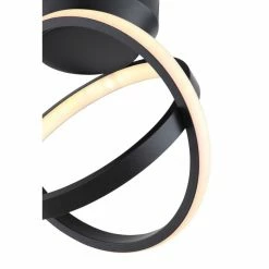 Globo KAMILLA Deckenleuchte LED Schwarz, 1-flammig 7 Globo KAMILLA Deckenleuchte LED Schwarz, 1-flammig -LED Leuchten Verkäufe globo kamilla deckenleuchte 67237 24 3