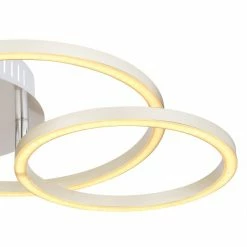 Globo KENDY Deckenleuchte LED Nickel-Matt, 1-flammig -LED Leuchten Verkäufe globo kendy deckenleuchte 67233 30n 4