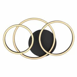 Globo KENDY Deckenleuchte LED Schwarz, 1-flammig -LED Leuchten Verkäufe globo kendy deckenleuchte 67233 30s 3