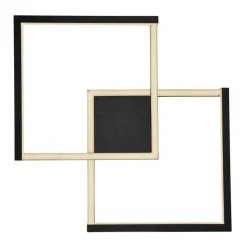 Globo KERASIA Deckenleuchte LED Schwarz, 1-flammig, Fernbedienung -LED Leuchten Verkäufe globo kerasia deckenleuchte 67235 55 3